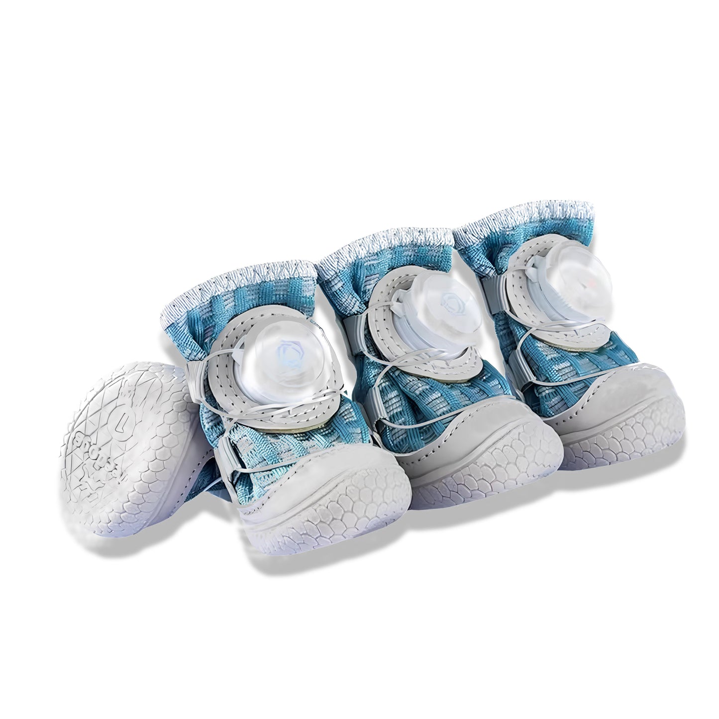 DOG BOOTIES - ANTI-SLIP MESH PAW PROTECTORS