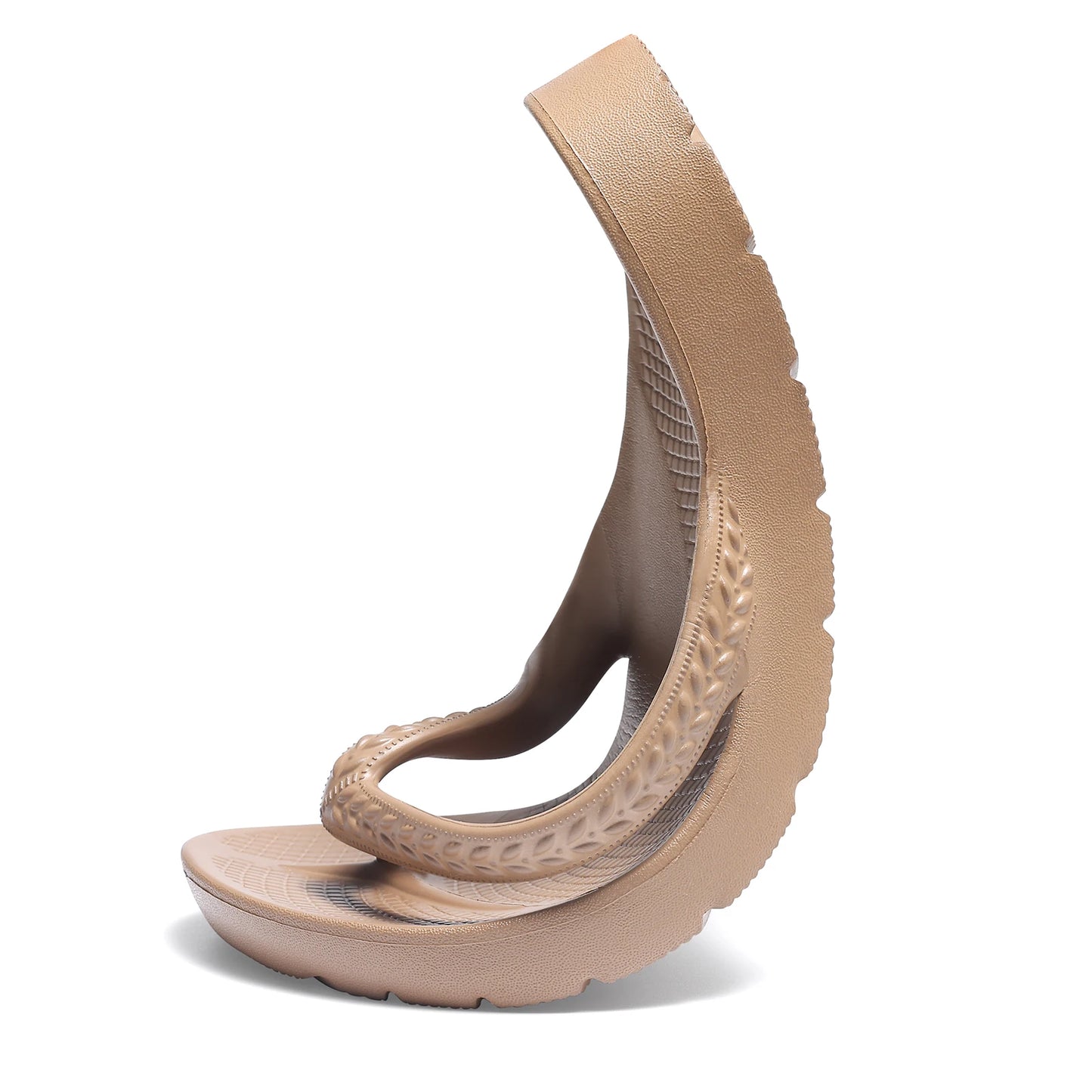 Arch Support Flip Flops Brown