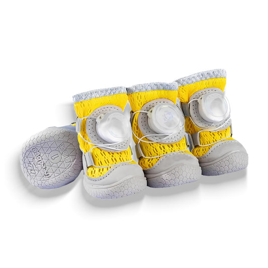DOG BOOTIES - ANTI-SLIP MESH PAW PROTECTORS