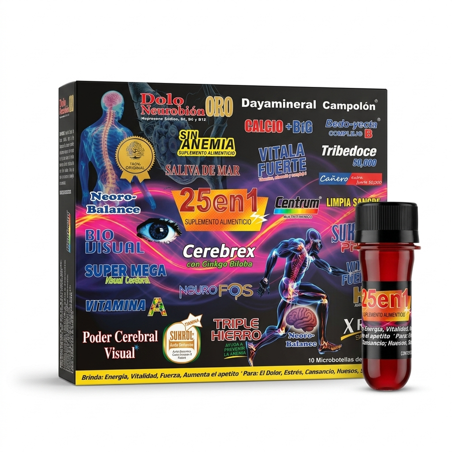 Multivitaminico 25 en 1