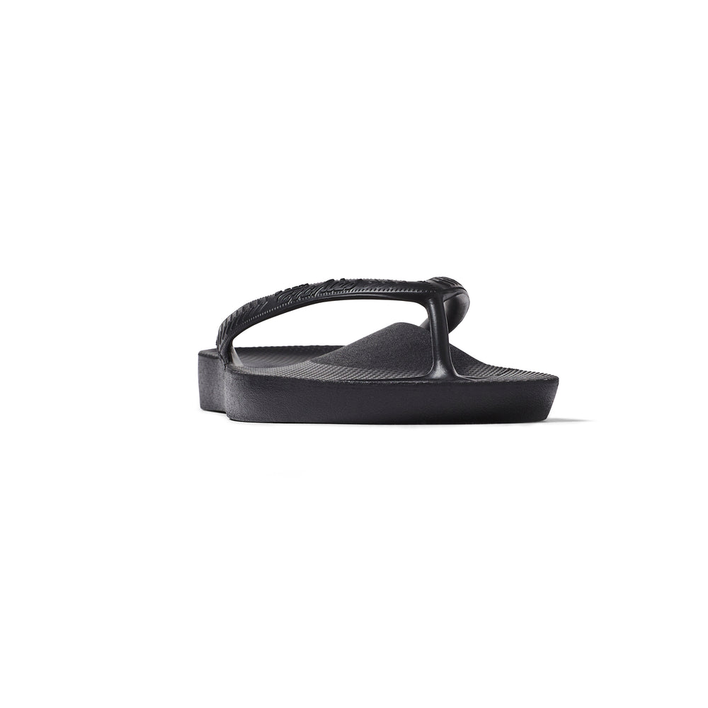 Arch Support Flip Flops Black