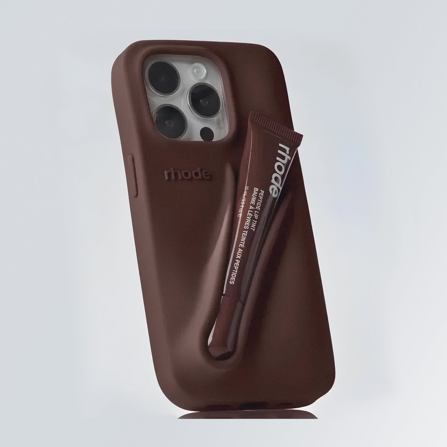 Rhode Phone Case Lip case Minimalist Solid Color Rhode Soft Silicone Phone Case