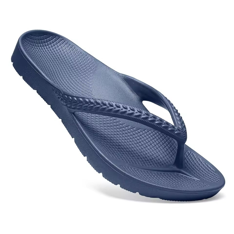 Arch Support Flip Flops Navy