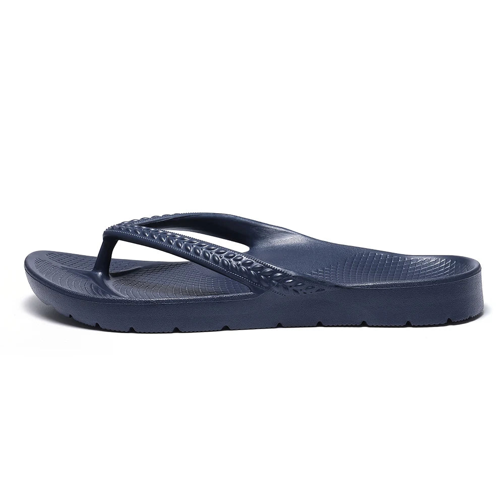 Arch Support Flip Flops Navy