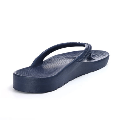 Arch Support Flip Flops Navy