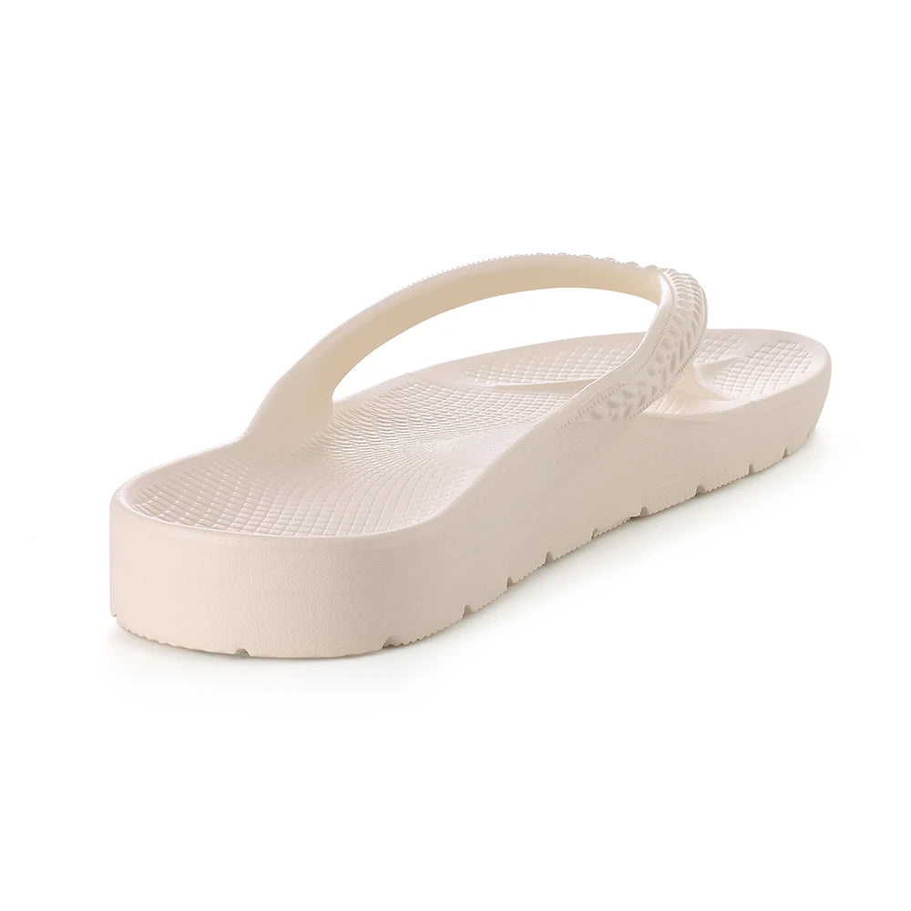 Arch Support Flip Flops Khaki