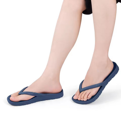 Arch Support Flip Flops Navy