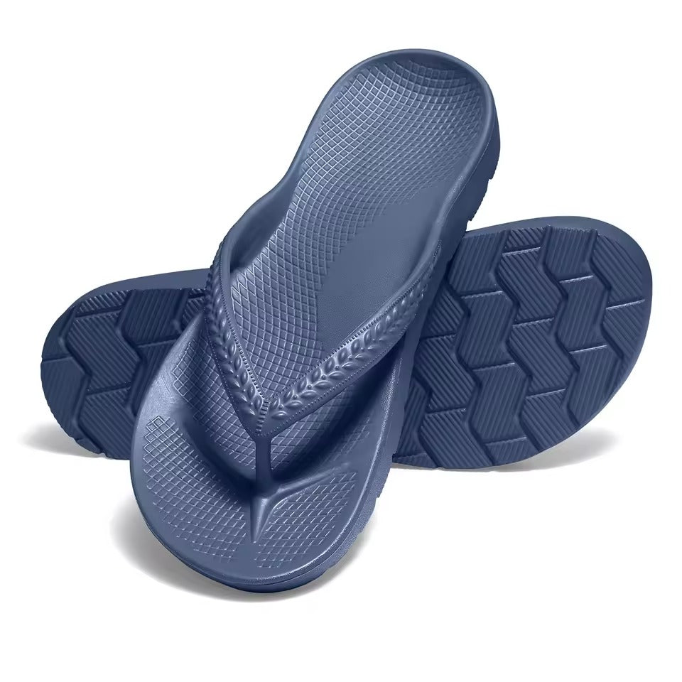 Arch Support Flip Flops Navy