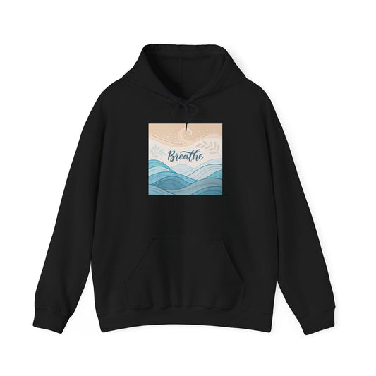 Breathe Ocean Waves Hoodie