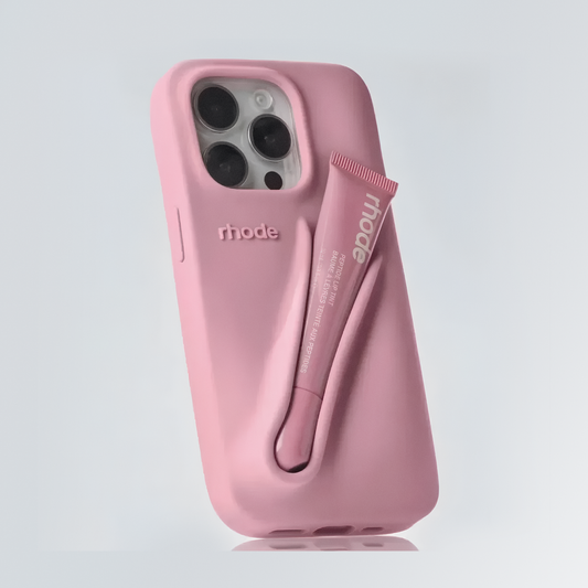 Rhode Phone Case Lip case Minimalist Solid Color Rhode Soft Silicone Phone Case